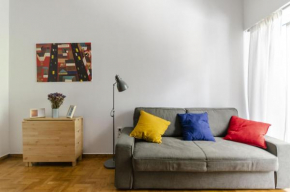 Colourful apartment under the Acropolis